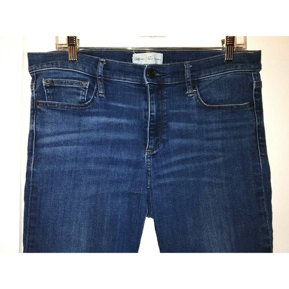 GAP 1969  31/12R Dark Indigo True Skinny Stretchy Jeans 27" inseam - Picture 3 of 6